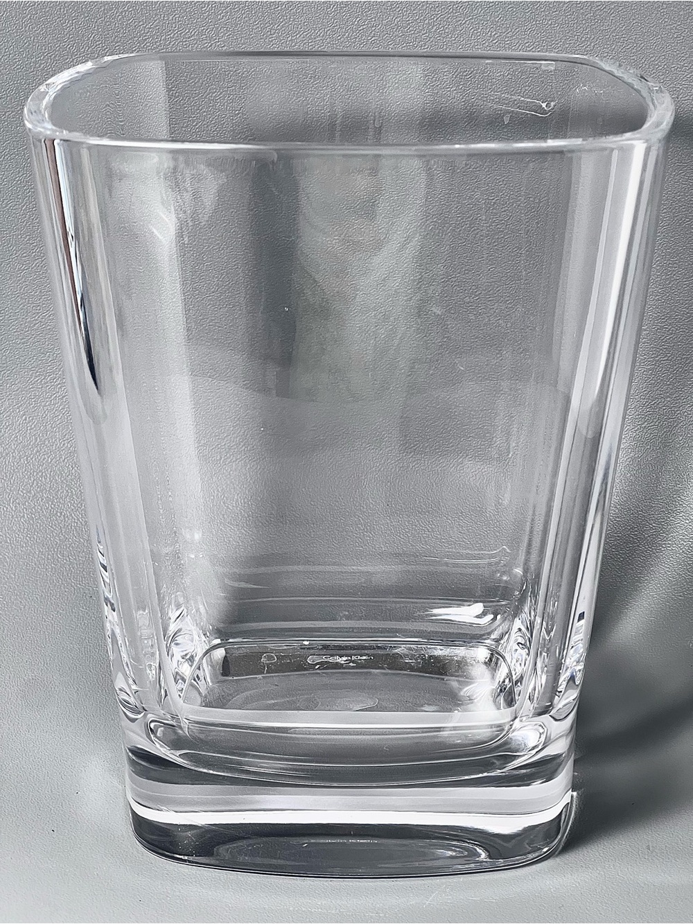 Calvin Klein Vertical Stripe Crystal Ice Bucket